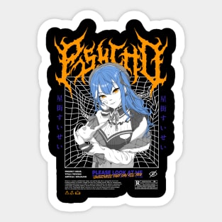 Hololive Japan Hoshimachi Suisei - Psychopath Sticker